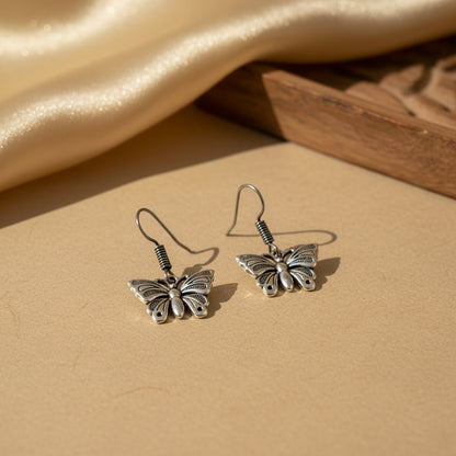 Butterfly Earrings / Flying Butterfly Design