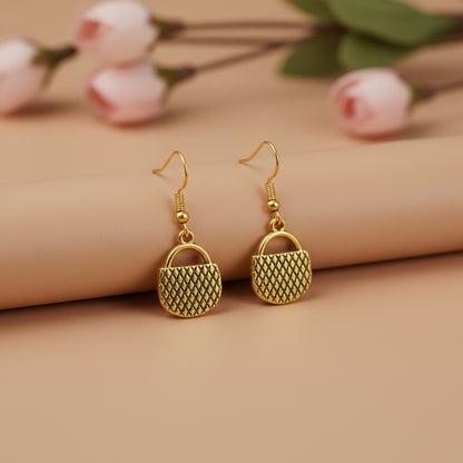 The Handbag Charm Drop Earring