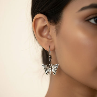 Butterfly Earrings / Flying Butterfly Design