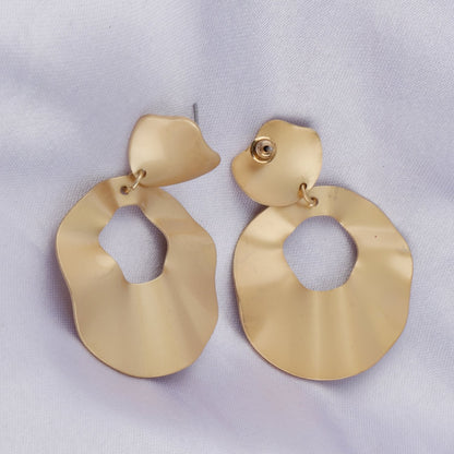 Raw Radiance dangler earrings