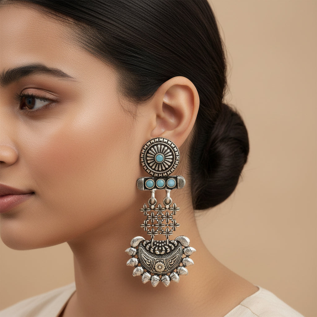 Enchanted Swing dangler earring (Mint)