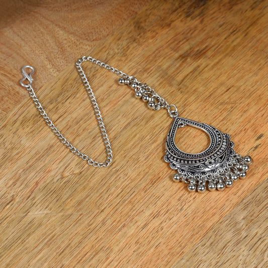 Shimmering drop oxidised magtikka (Silver)