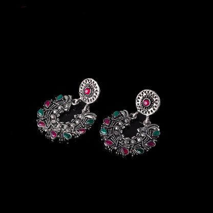 Multi Stone Studded Danglers