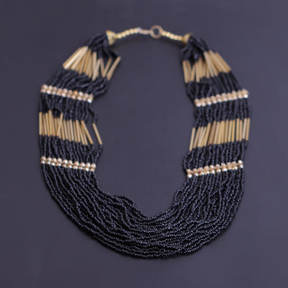 Beautiful Rani Haar Neckpiece (Black)