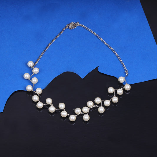 Pearl Stylish Choker Neckpiece